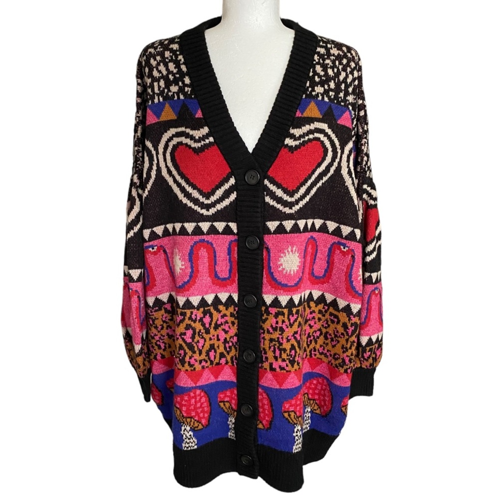 FARM Rio Multicolor Patterned Cardigan - Picture 13 of 16